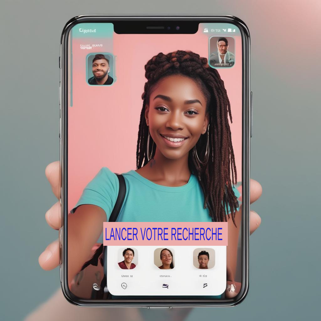 Jeune femme souriante